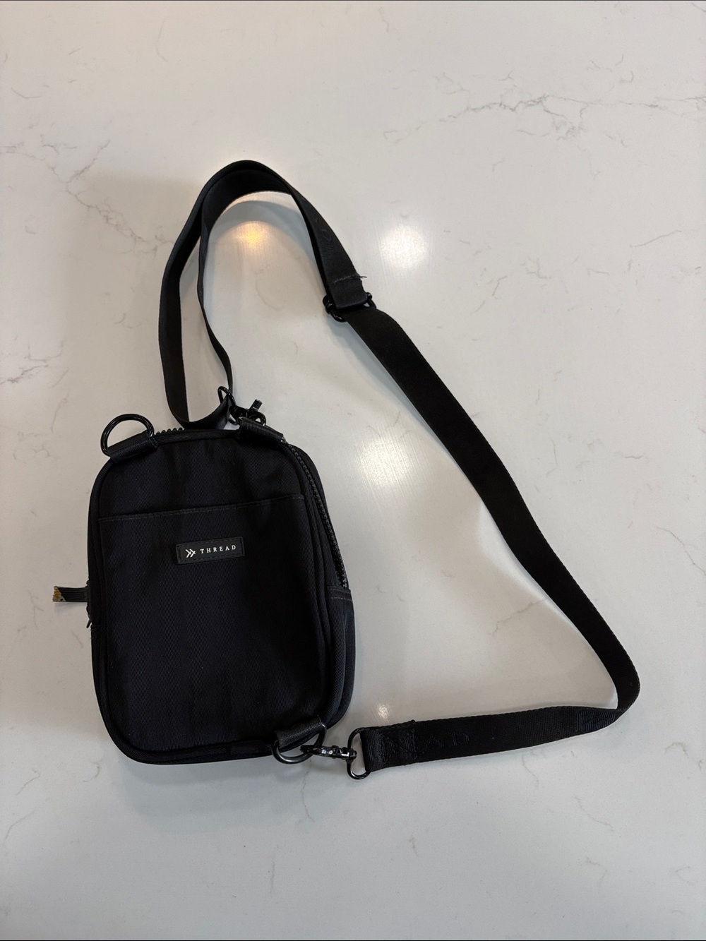 Thread Wallets Black Crossbody Bag - Picture 2 of 4